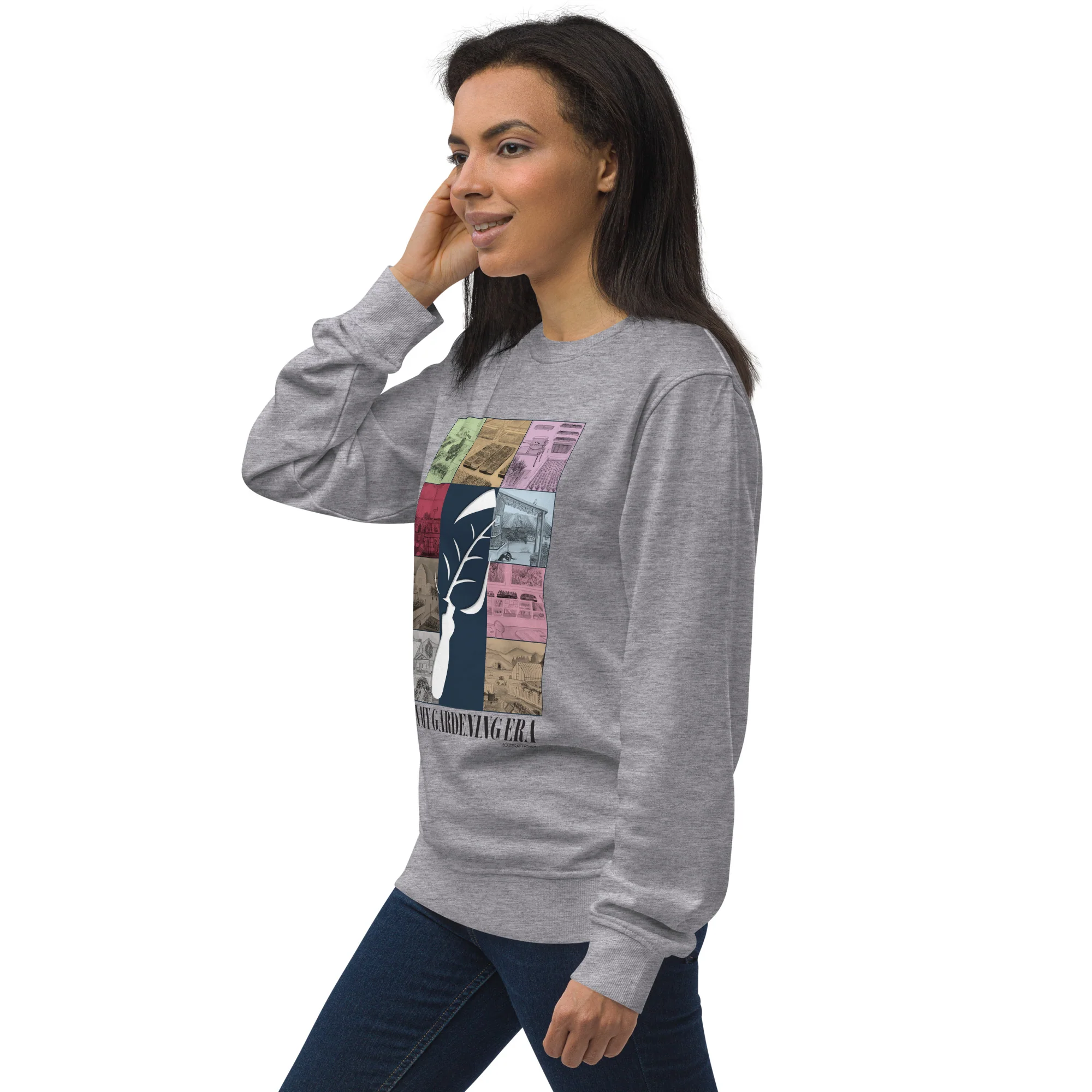 Gardening Era | Unisex organic sweatshirt - Image 3